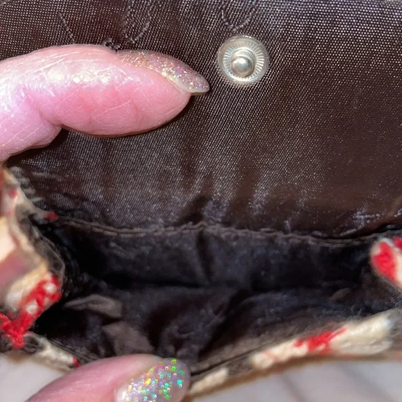 Vera Bradley Tweed Wallet - Picture 4 of 7